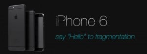 iPhone 6 with Smartface Fragmentation